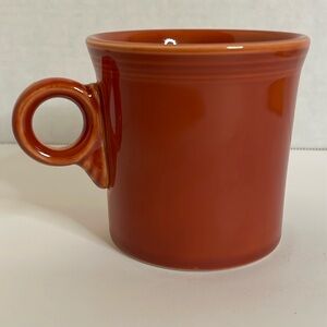 Fiesta Classic Burnt Orange Ring Handle